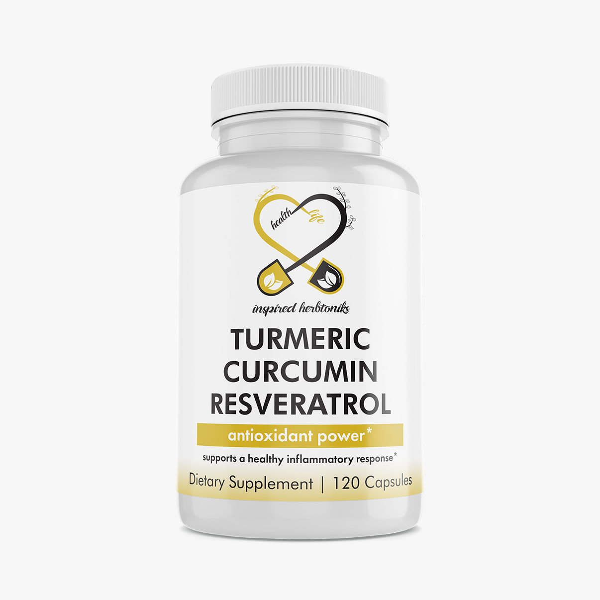 Turmeric Curcumin Resveratrol  |  120 Capsules