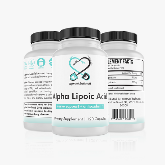 Alpha Lipoic Acid Supplement  | 120 Capsules